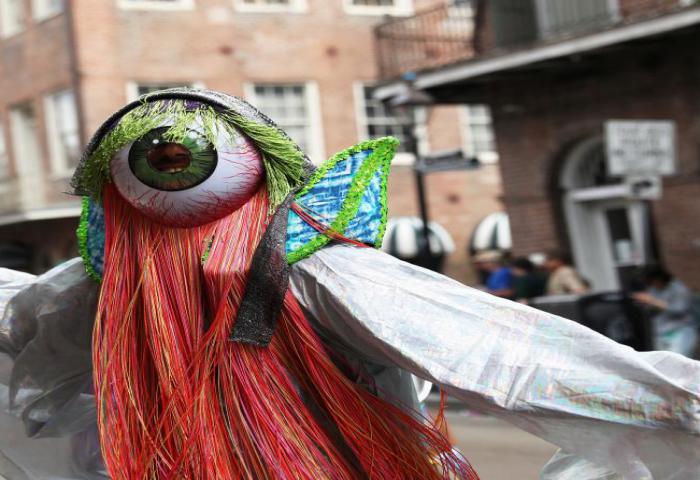 Warna-warni Parade Mardi Gras di New Orleans